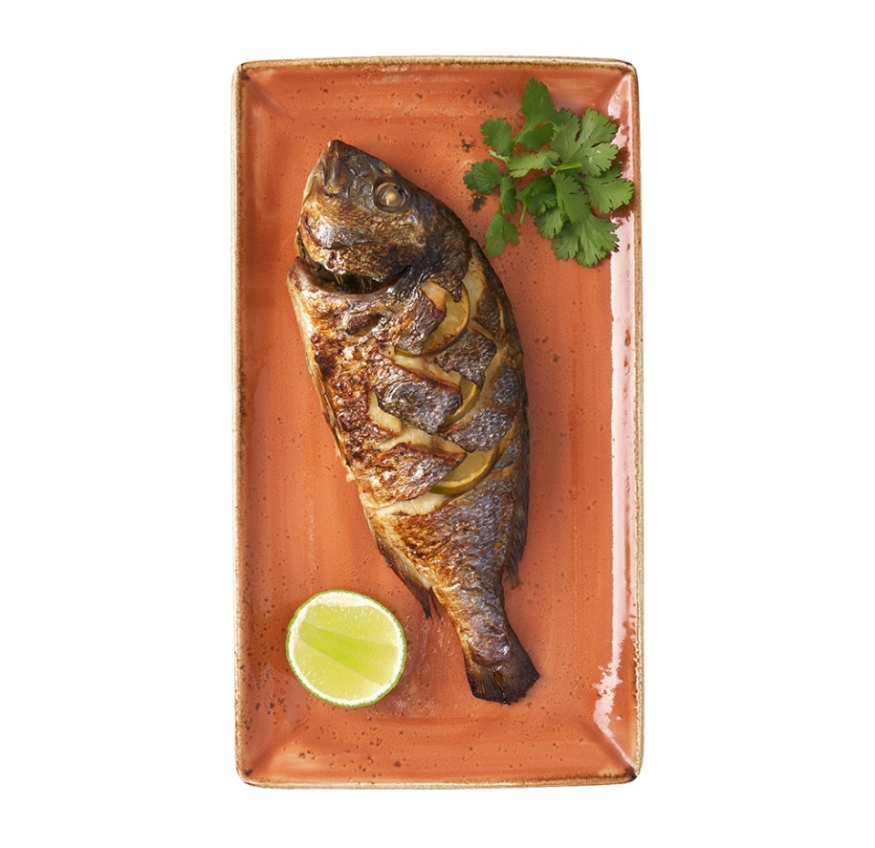 

Дорада запеченная порция, вес