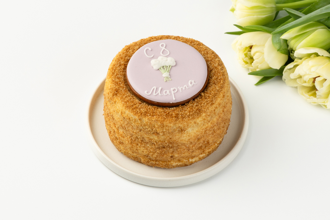 

Торт ВкусВилл Открытка медово-сметанный дизайн в ассортименте 270 г