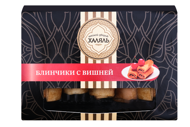 

Блинчики Мясной дворик Халяль с вишней 350 г
