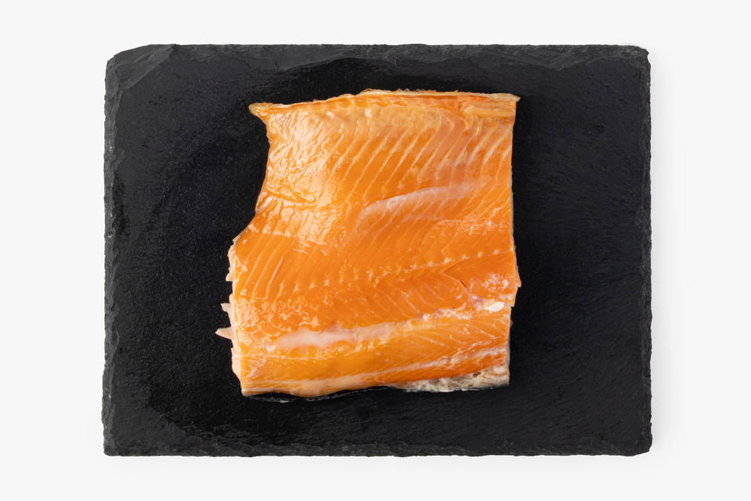 

Форель филе-кусок горячего копчения 150 г