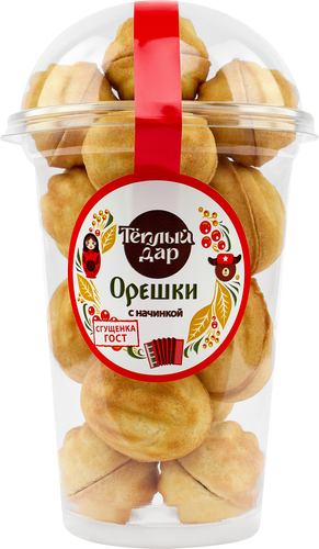 

Орешки Теплый дар с начинкой 275 г