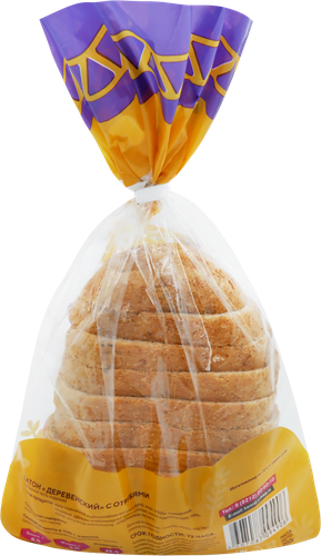 

Батон Сыктывкар Хлеб Деревенский с отрубями в нарезке 200 г