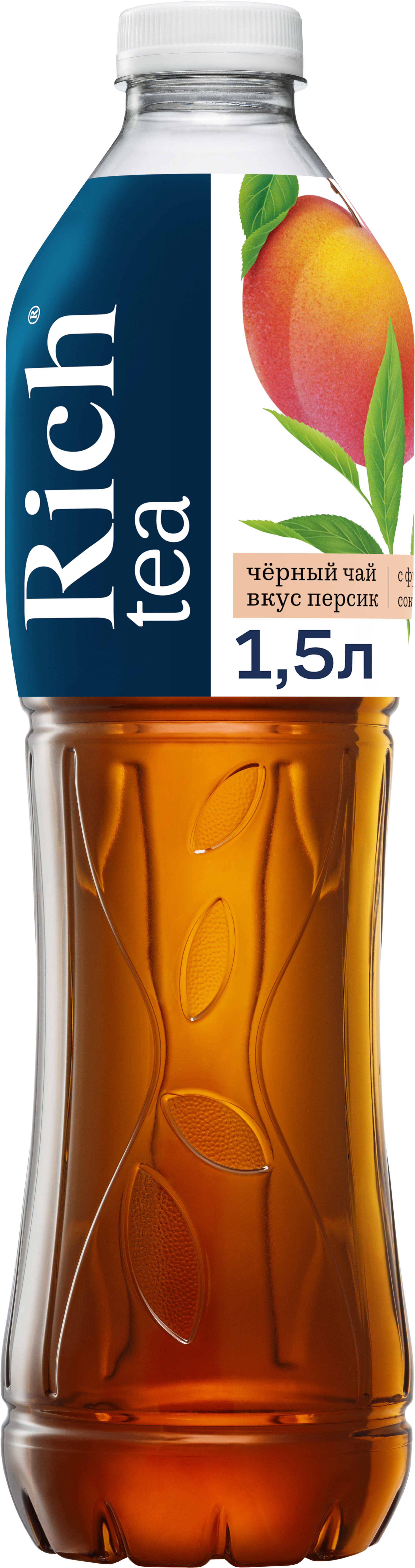 

Холодный черный чай Riсh Персик 1.5 л