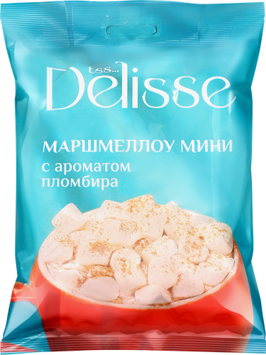 

Маршмеллоу Delisse Мини пломбир 70 г