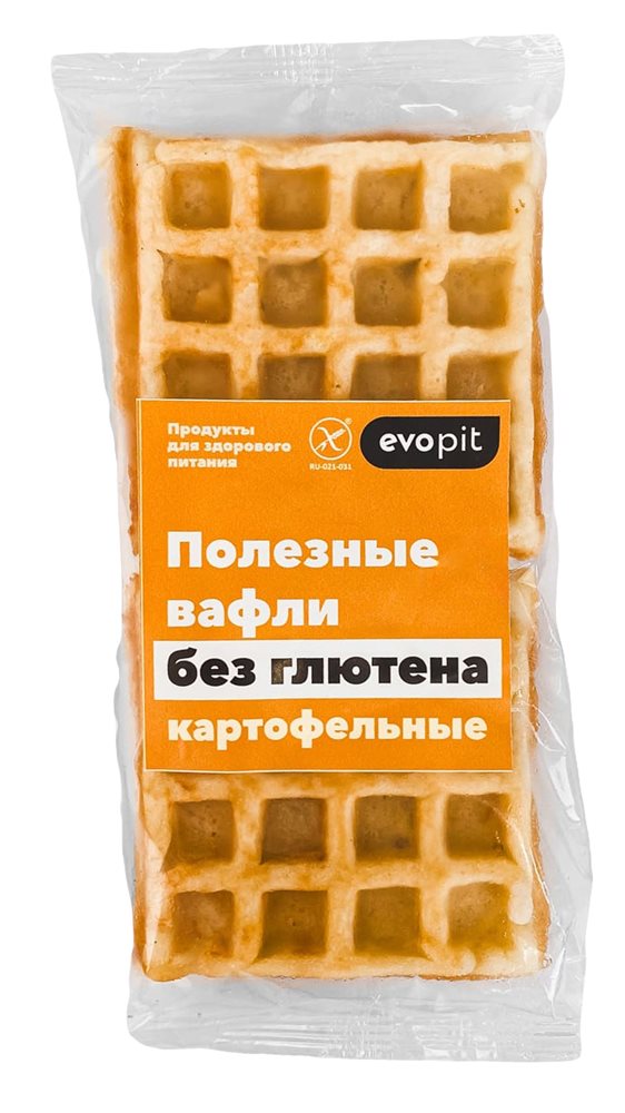 

Вафли Evopit картофельные без глютена 220 г