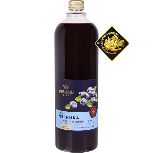 

Морс Premium Club Черничный 1 л
