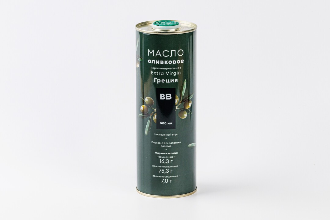 

Масло оливковое Вкусвилл Extra Virgin, Греция 500мл