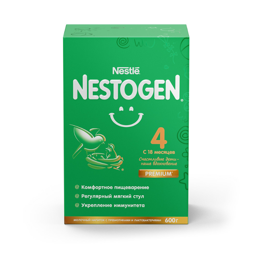 

Смесь сухая молочная Nestogen 4 с 18 месяцев 600 г