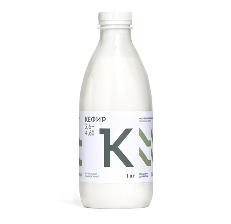 

Кефир Братья Чебурашкины из цельного молока 3.6–4.6% 1 кг
