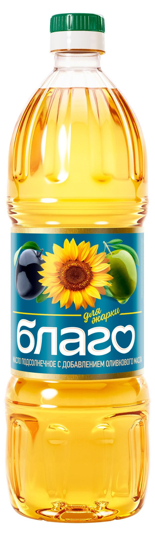 

Масло растительное Благо подсолнечно-оливковое 1 л