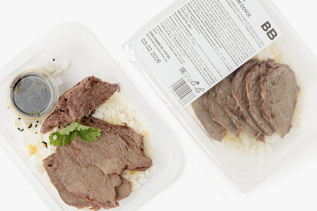 

Рис фо бо ВкусВилл с говядиной в азиатском соусе 280 г