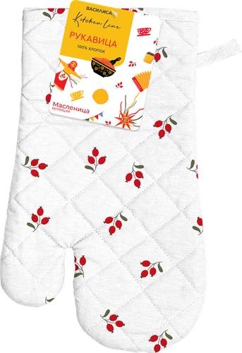 

Рукавица Василиса Ягодки набивная 18 х 30 см