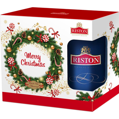 Чай черный Riston, с кружкой, 50 г
