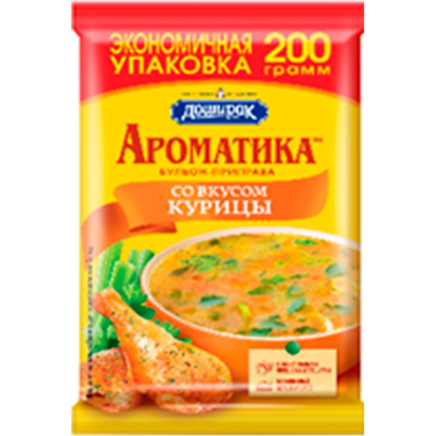 Бульон-приправа «Ароматика» со вкусом курицы, 200 г