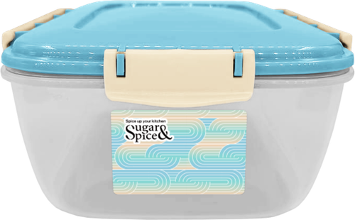 

Контейнер для продуктов Sugar&Spice Barberry голубой 1.8 л