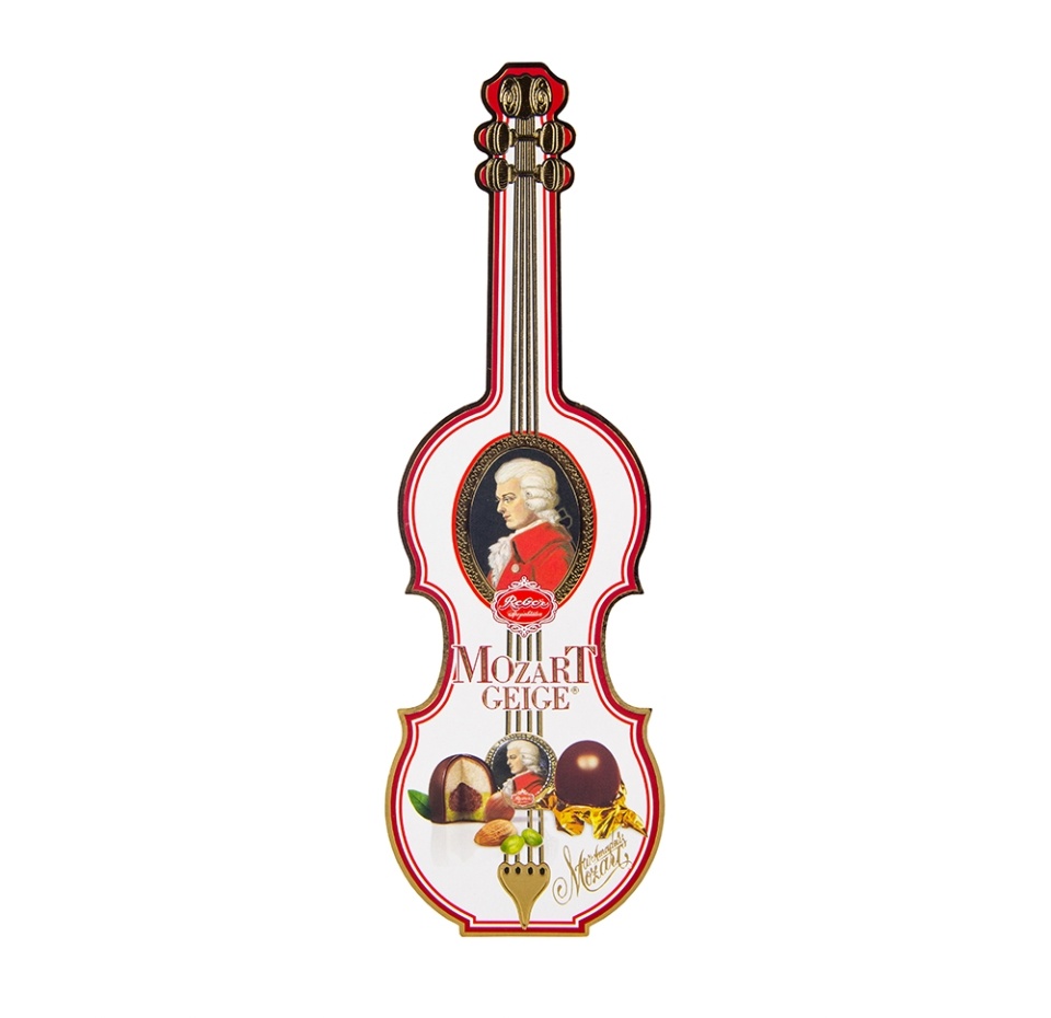 

Конфеты шоколадные Reber Mozart Geige 140 г