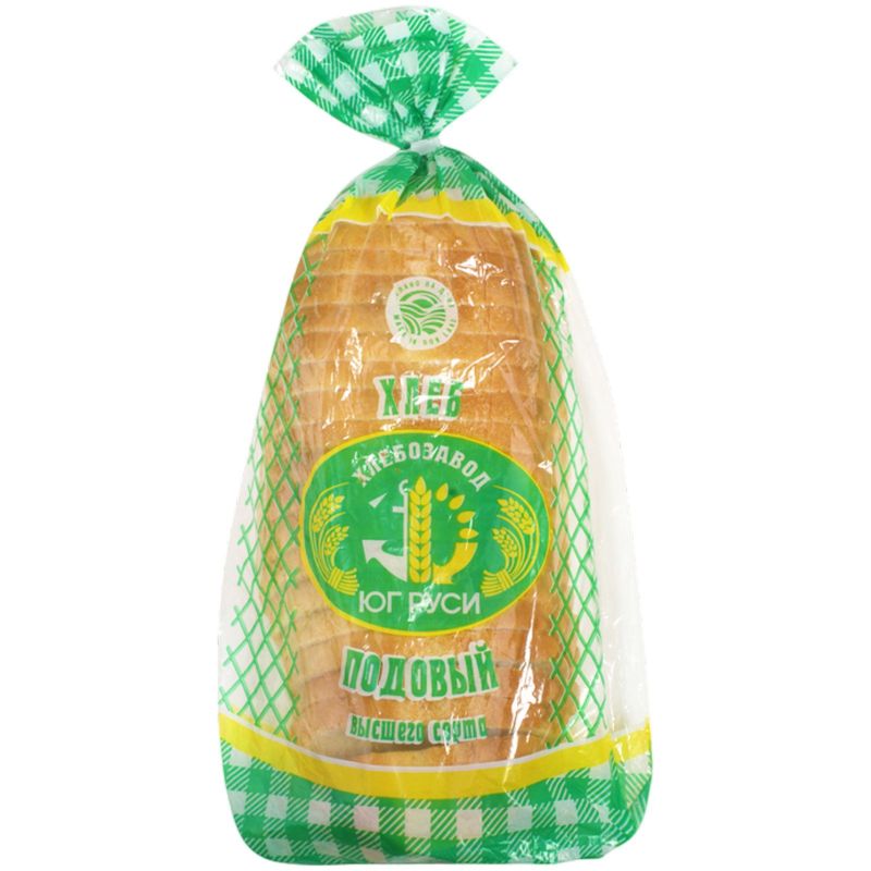 

Хлеб Хлебозавод Юг Руси Подовый нарезка 500 г