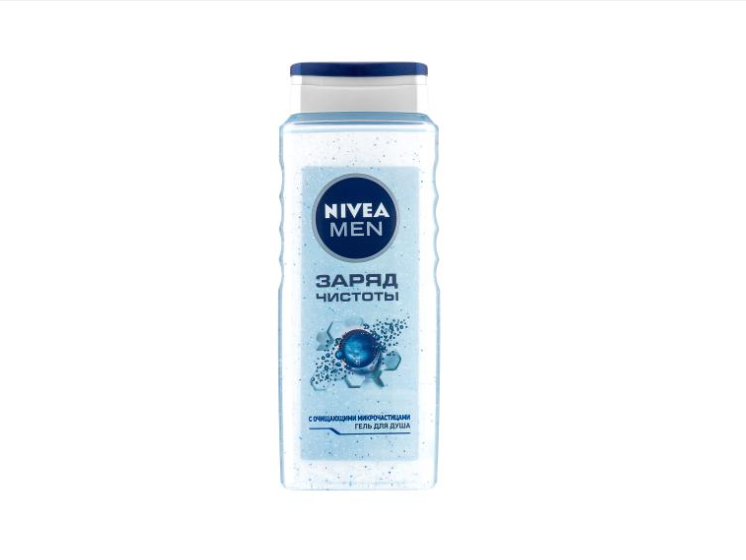 

Гель для душа мужской Nivea Заряд чистоты, 500 мл