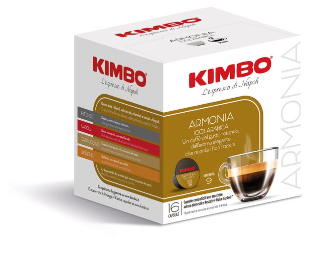 

Капсулы Kimbo Armonia 16 шт х 7 г