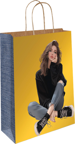 

Пакет подарочный Арт и Дизайн Крафт АВ в ассортименте