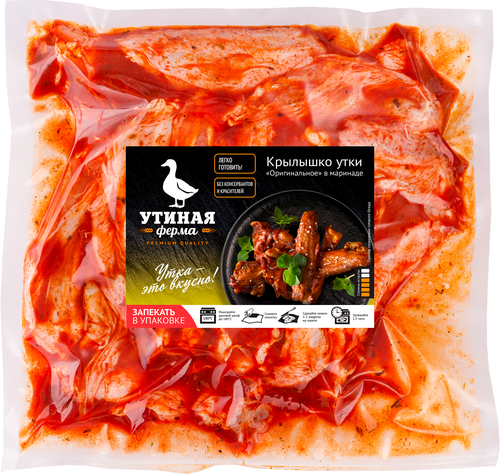 

Крылышко утки Утиная ферма Оригинальное в маринаде вес