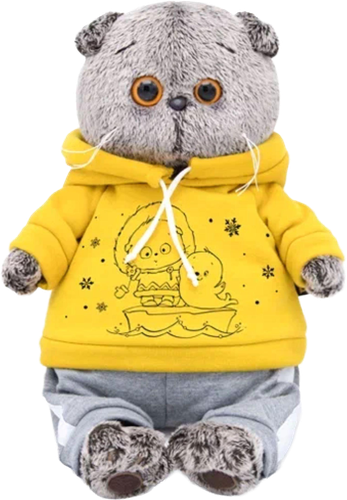 

Игрушка Basik&Co Кот Басик дизайн в ассортименте 30 см 1 шт.