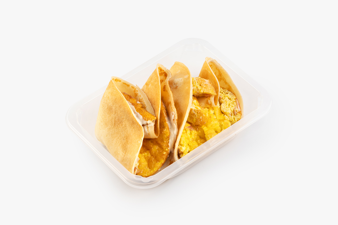 

Блины ВкусВилл Утреннее пиршество с омлетом и ветчиной 243 г