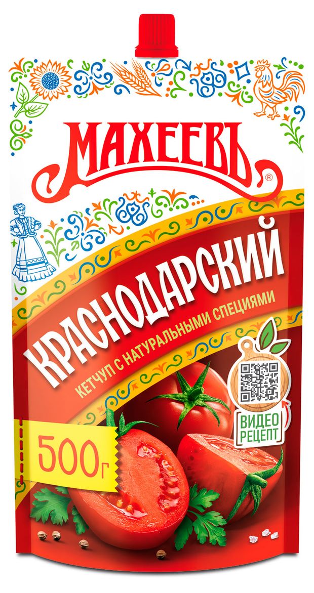 

Кетчуп Махеевъ Краснодарский 500 г