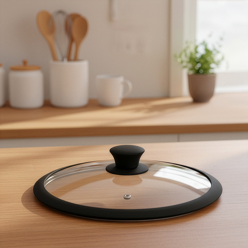 

Крышка HOMECLUB 28см, с силиконовым ободом Арт. XW-G-008