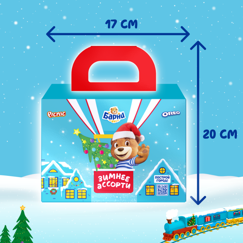 

Набор кондитерский Барни Медвежонок picnic oreo 370 г
