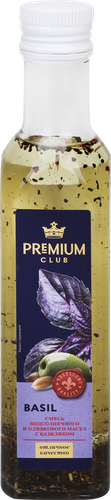 

Масло-смесь Premium Club оливковое и подсолнечное с базиликом 250 мл