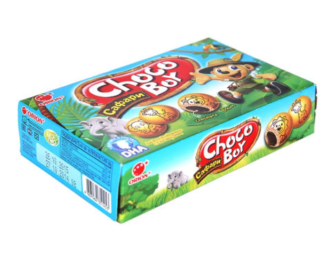 

Печенье Orion Choco Boy Safari 42 г