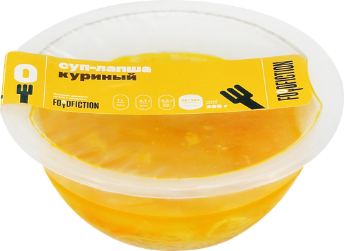 

Суп-лапша Foodfiction Куриный 300 г