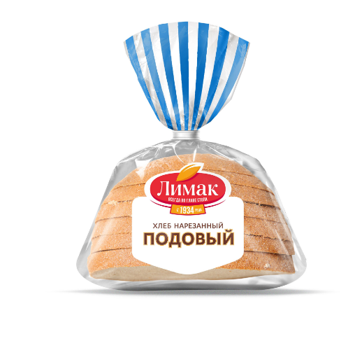 

Хлеб Лимак подовый в нарезке 350 г