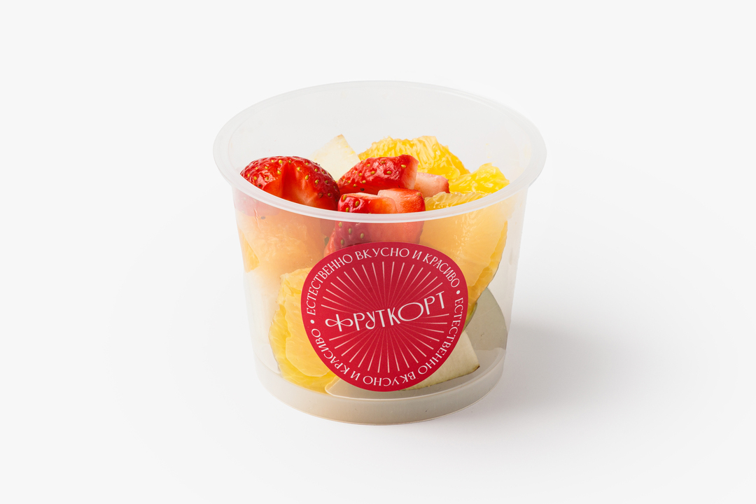 

Фруктовый микс Фруткорт груша апельсин клубника 160 г