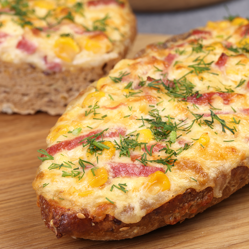 

Горбушка ЛЕНТА FRESH с кукурузой и сервелатом, весовая