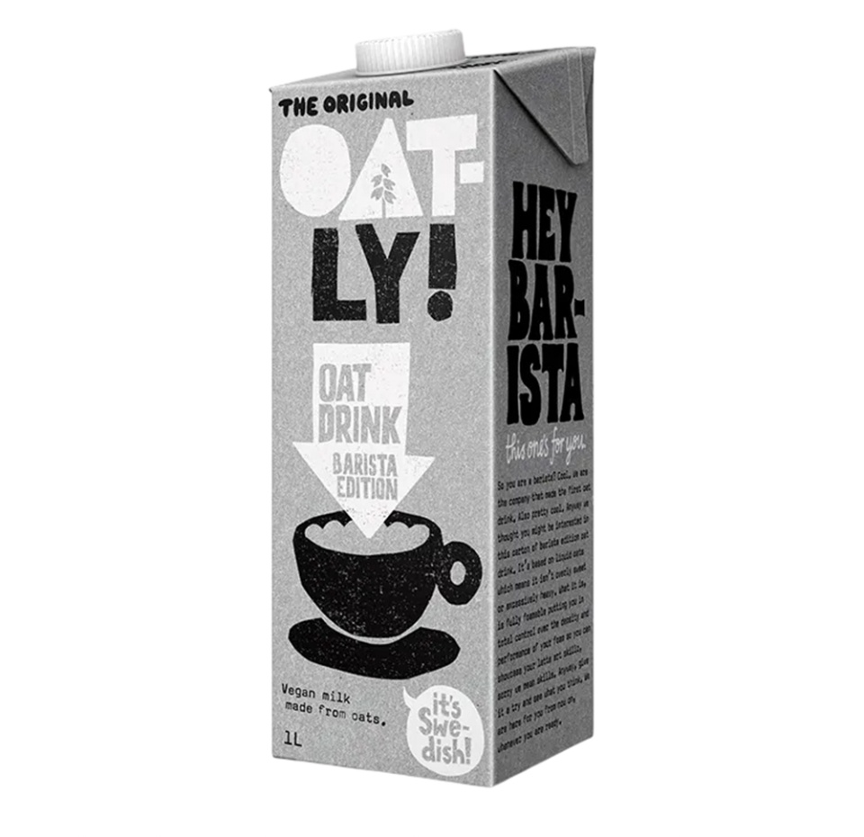 

Напиток овсяный Barista Edition (без сахара), Oatly!, 1л