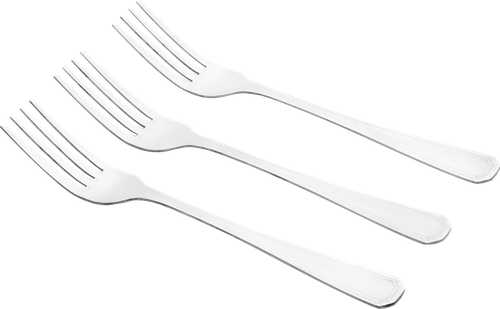 

Набор столовых вилок Homeclub Silver, нержавеющая сталь Арт. SD-f1, 3шт