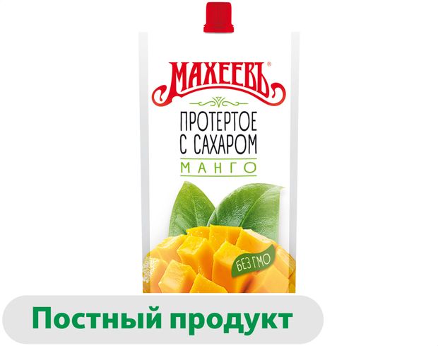 

Манго Махеевъ протёртое с сахаром, 300 г