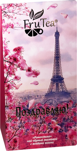 

Чай черный FruTea Романтика листовой 50 г