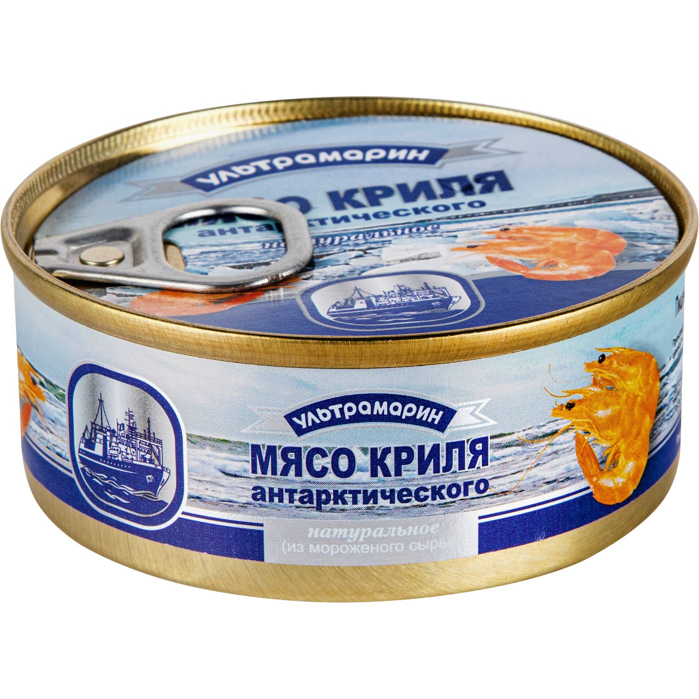 

Мясо криля Ультрамарин натуральное 105 г