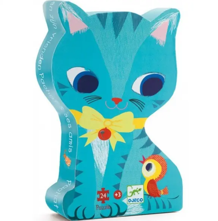 

Пазл Djeco Котёнок и друзья 3+ 24 детали
