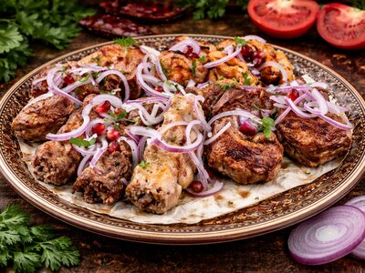 Ассорти из шашлыков1 кг