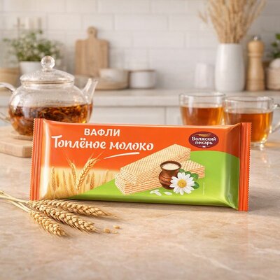 Вафли, Волжский пекарь, 400 г, в ассортименте