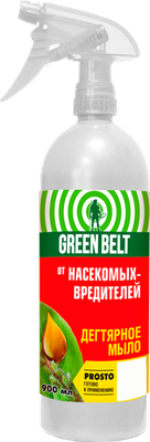 Средство от насекомых-вредителей Green Belt Дегтярное мыло 900 мл