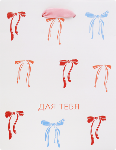 

Пакет подарочный City Home Trade Cherry Lady 14.6 х 11.4 х 6.4 см 1 шт.