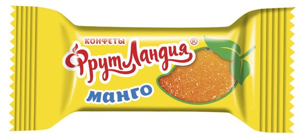 

Конфеты желейные Славянка Фрутландия в форме долек со вкусом манго вес