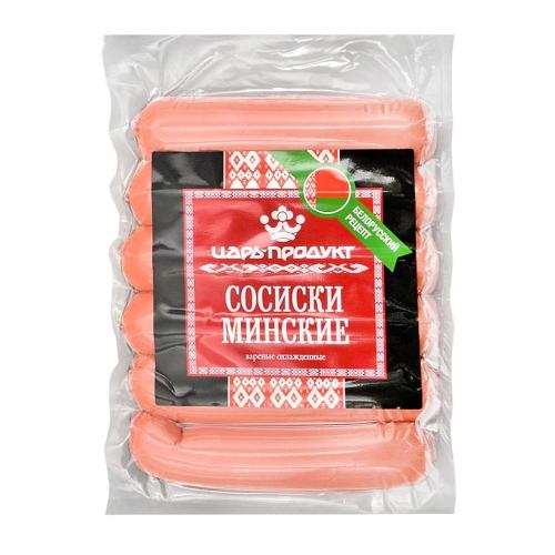 

Сосиски Царь-продукт Минские вес