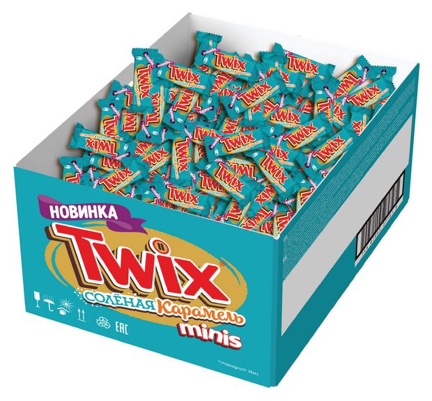 

Конфеты Twix Minis Солёная карамель вес