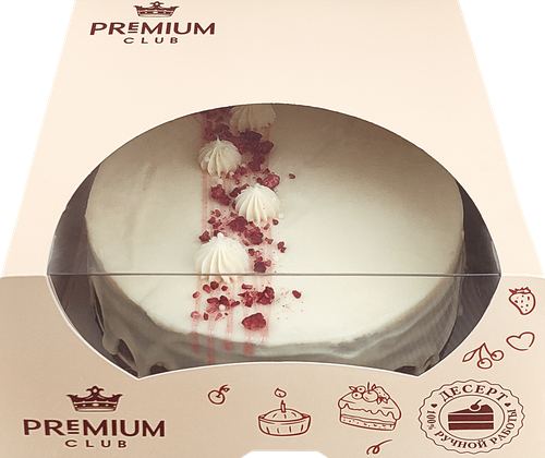 

Торт Premium Club Нежный крем-чиз 1.2 кг